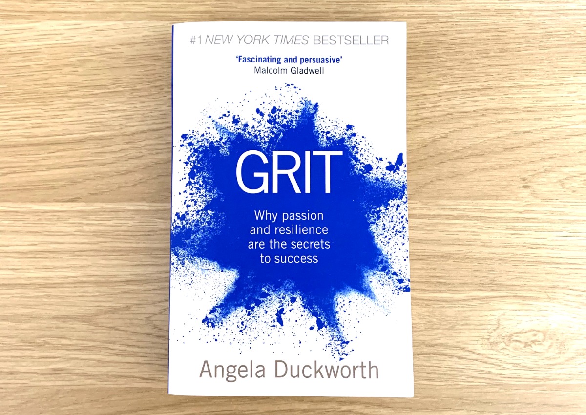 Image provided by Sylwia Dziuba. It's a picture of a book titled, Grit by Angela Duckworth